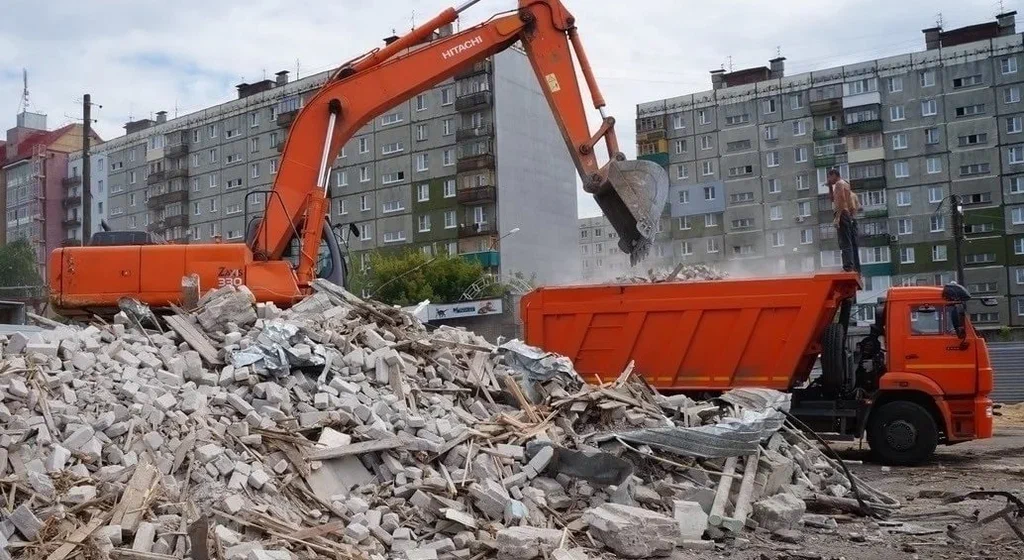 Профессиональный вывоз строительного мусора в Урае в октябре