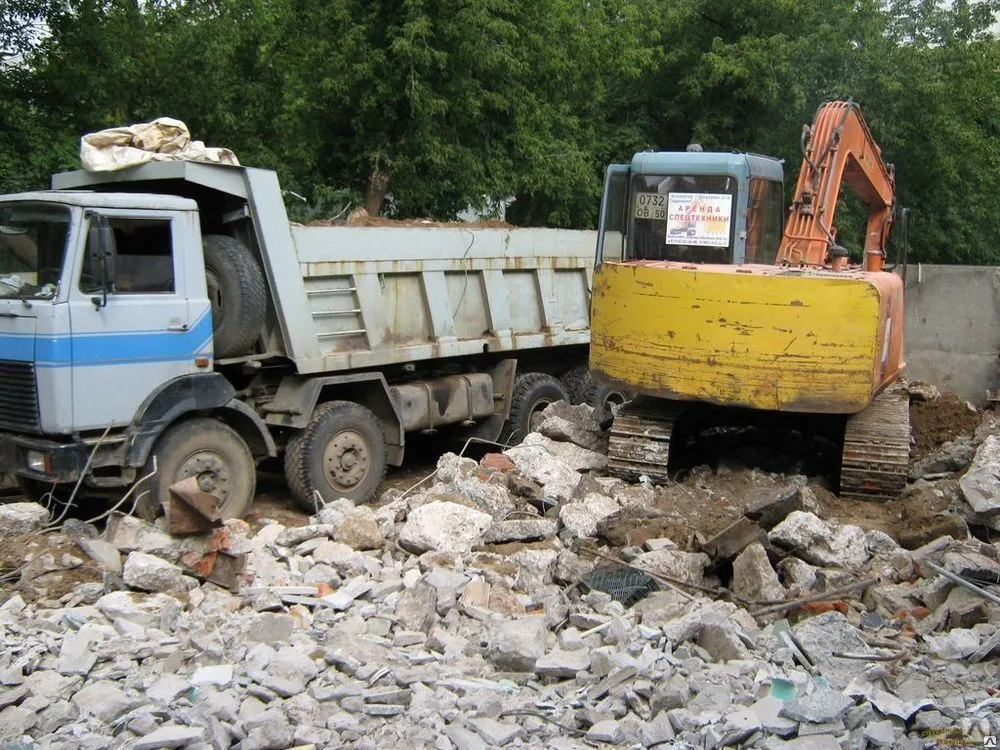 Вывоз бетонного боя и утилизация в Урае в октябре